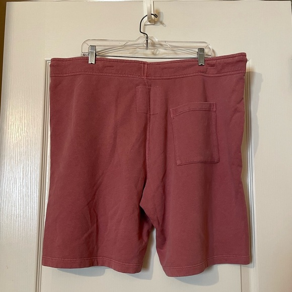 Outerknown California Series Organic Cotton Sweat Shorts VTK Pink Men's Size XL - Picture 2 of 9